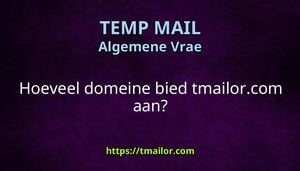 Hoeveel domeine bied tmailorcom aan