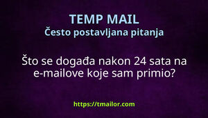 Što se događa nakon 24 sata na e-mailove koje sam primio