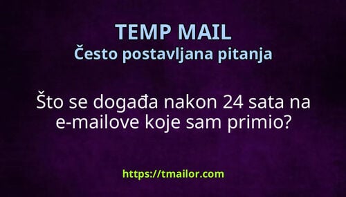 Što se događa nakon 24 sata na e-mailove koje sam primio