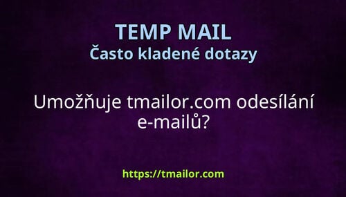 Umožňuje tmailorcom odesílání e-mailů
