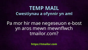 Pa mor hir mae negeseuon e-bost yn aros mewn mewnflwch tmailorcom