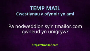 Pa nodweddion syn tmailorcom gwneud yn unigryw