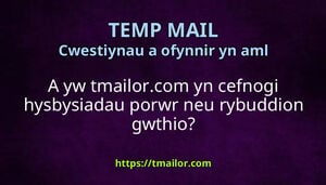 A yw tmailorcom yn cefnogi hysbysiadau porwr neu rybuddion gwthio