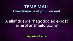 A allaf ddewis rhagddodiad e-bost arferol ar tmailorcom