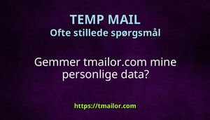 Gemmer tmailorcom mine personlige data