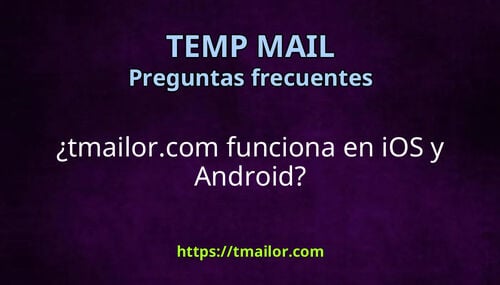 tmailorcom funciona en iOS y Android