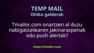 Tmailorcom onartzen al duzu nabigatzailearen jakinarazpenak edo push alertak