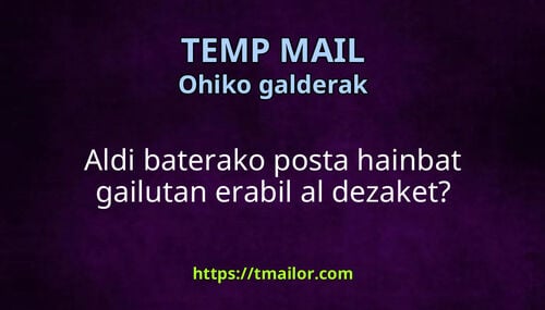Aldi baterako posta hainbat gailutan erabil al dezaket