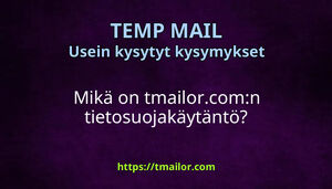 Mikä on tmailorcomn tietosuojakäytäntö