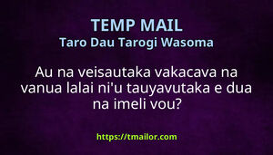 Au na veisautaka vakacava na vanua lalai niu tauyavutaka e dua na imeli vou