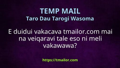E duidui vakacava tmailorcom mai na veiqaravi tale eso ni meli vakawawa