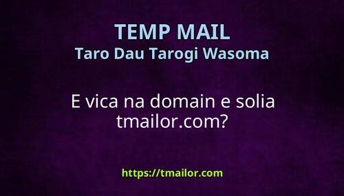 E vica na domain e solia tmailorcom