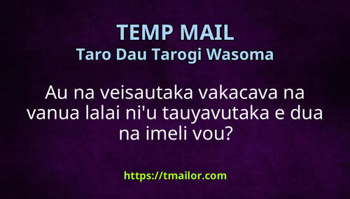 Au na veisautaka vakacava na vanua lalai niu tauyavutaka e dua na imeli vou