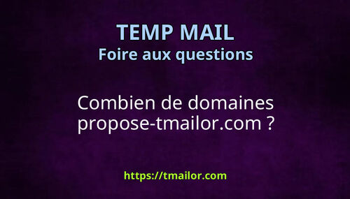 Combien de domaines propose-tmailorcom