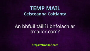 An bhfuil táillí i bhfolach ar tmailorcom