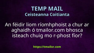 An féidir liom ríomhphoist a chur ar aghaidh ó tmailorcom bhosca isteach chuig mo r-phost fíor