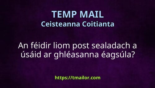 An féidir liom post sealadach a úsáid ar ghléasanna éagsúla