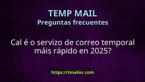 Cal é o servizo de correo temporal máis rápido en 2025