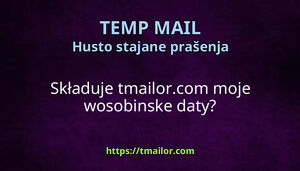 Składuje tmailorcom moje wosobinske daty