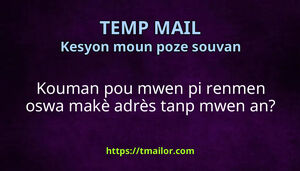 Kouman pou mwen pi renmen oswa makè adrès tanp mwen an