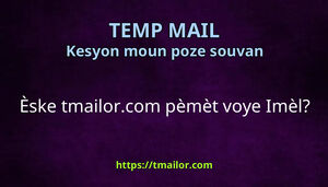 Èske tmailorcom pèmèt voye Imèl