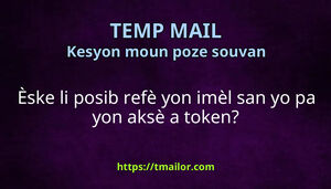 Èske li posib refè yon imèl san yo pa yon aksè a token