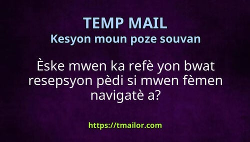 Èske mwen ka refè yon bwat resepsyon pèdi si mwen fèmen navigatè a
