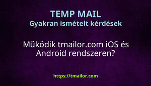 Működik tmailorcom iOS és Android rendszeren