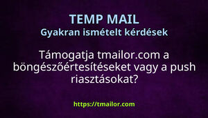 Támogatja tmailorcom a böngészőértesítéseket vagy a push riasztásokat
