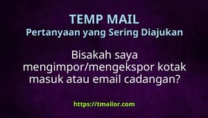Bisakah saya mengimpormengekspor kotak masuk atau email cadangan