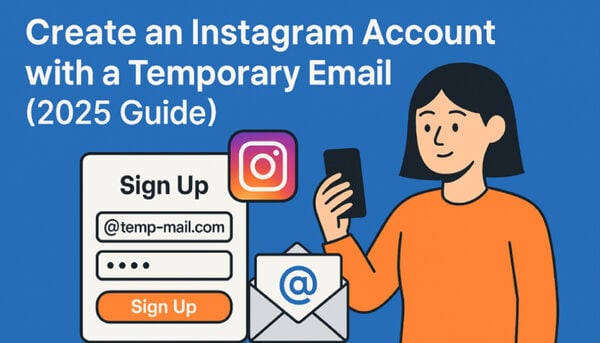 Geçici Bir E-posta ile Instagram Hesabı Oluşturun 2025 Kılavuzu