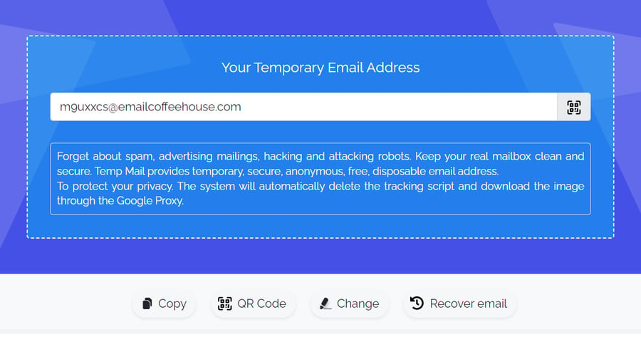 Disposable Temporary Email 