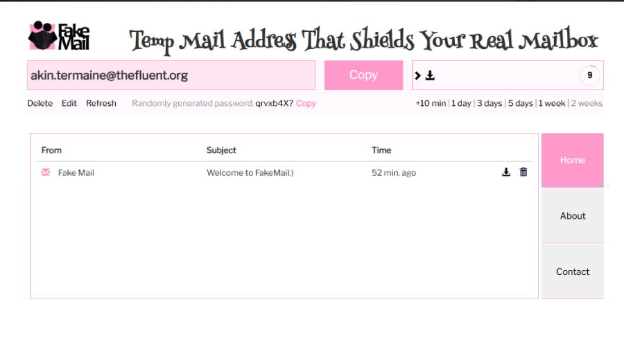 9 FakeMailnet
