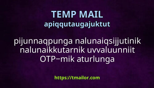 pijunnaqpunga nalunaiqsijjutinik nalunaikkutarnik uvvaluunniit OTPmik aturlunga titiqqakkuvikkut
