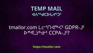 tmailorcom ᒪᓕᑦᑎᐊᖅᐸᑦ GDPRᒧᑦ ᐅᕝᕙᓘᓐᓃᑦ CCPAᒧᑦ