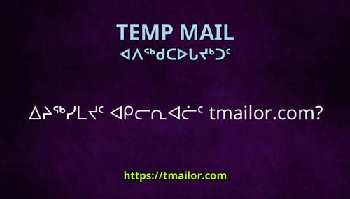 ᐃᔨᖅᓯᒪᔪᑦ ᐊᑭᓕᕆᐊᓖᑦ tmailorcom