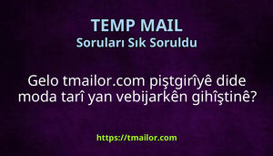 Gelo tmailorcom piştgirîyê dide moda tarî yan vebijarkên gihîştinê