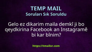 Gelo ez dikarim maila demkî ji bo qeydkirina Facebook an Instagramê bi kar bînim