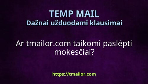 Ar tmailorcom taikomi paslėpti mokesčiai
