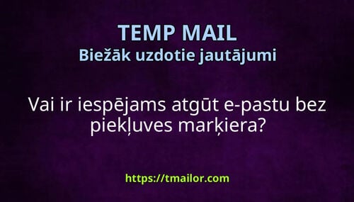 Vai ir iespējams atgūt e-pastu bez piekļuves marķiera