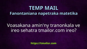 Voasakana aminny tranonkala ve ireo sehatra tmailorcom ireo