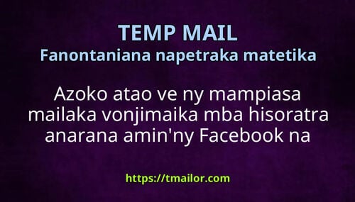 Azoko atao ve ny mampiasa mailaka vonjimaika mba hisoratra anarana aminny Facebook na Instagram