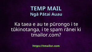 Ka taea e au te pūrongo i te tūkinotanga i te spam rānei ki tmailorcom