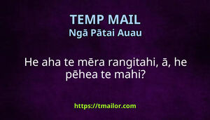 He aha te mēra rangitahi ā he pēhea te mahi
