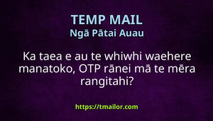 Ka taea e au te whiwhi waehere manatoko OTP rānei mā te mēra rangitahi