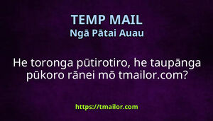 He toronga pūtirotiro he taupānga pūkoro rānei mō tmailorcom