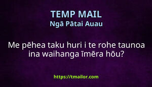 Me pēhea taku huri i te rohe taunoa ina waihanga īmēra hōu