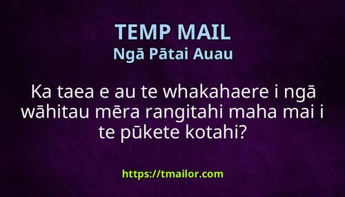 Ka taea e au te whakahaere i ngā wāhitau mēra rangitahi maha mai i te pūkete kotahi