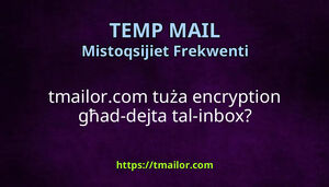 tmailorcom tuża encryption għad-dejta tal-inbox