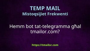 Hemm bot tat-telegramma għal tmailorcom
